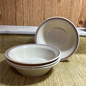 Vintage Corelle Abundance 6.75” Bowls 2” Deep set of 4